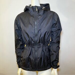 Uniqlo Black Rain Jacket pre owned